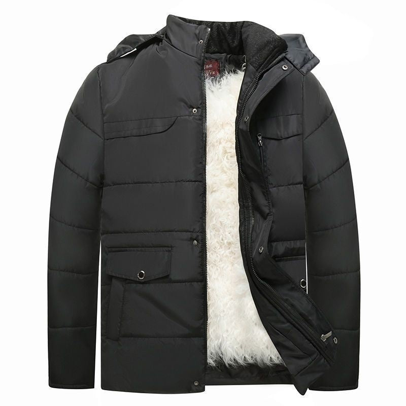 Warm Coat Winter Cotton Dress Men