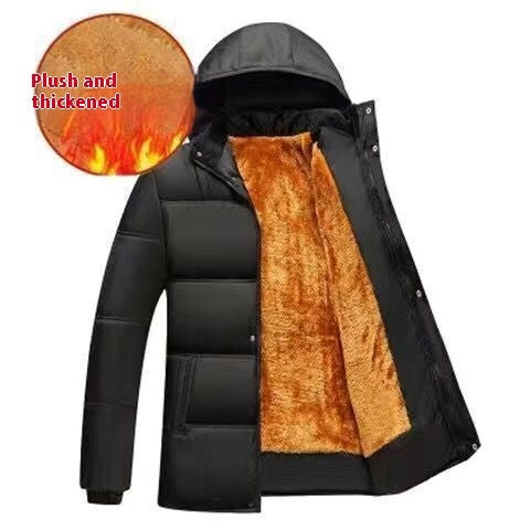 Warm Coat Winter Cotton Dress Men