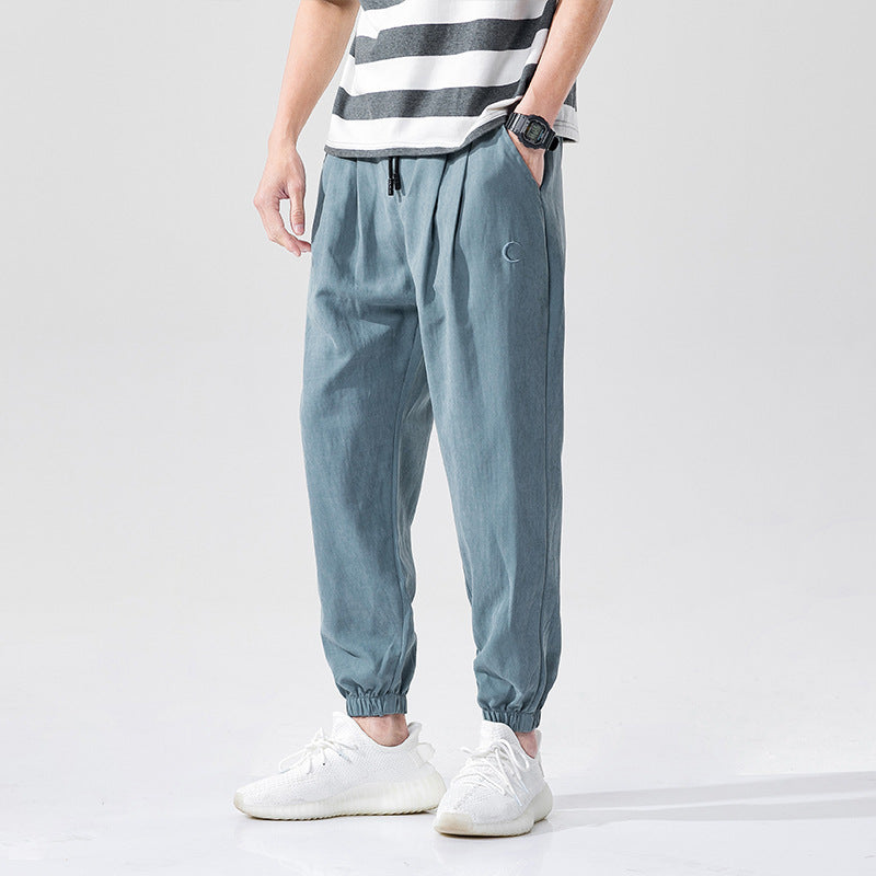 Summer Thin Loose Trousers Men's Casual Trousers
