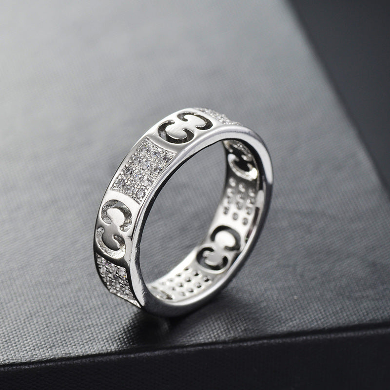 Fashion Jewelry New Zircon Ring Women