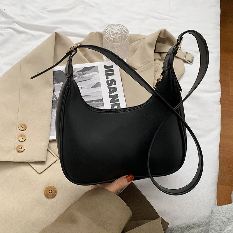 Retro Handbags Underarm Handbags Simple Fashion Handbags Shoulder Messenger Dumpling Bag