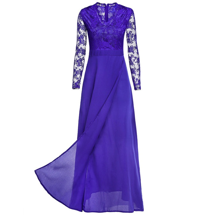 High Waisted Prom Dress