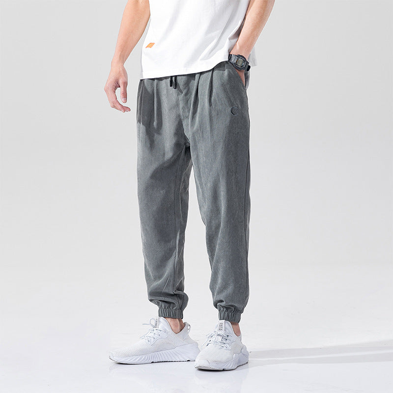 Summer Thin Loose Trousers Men's Casual Trousers
