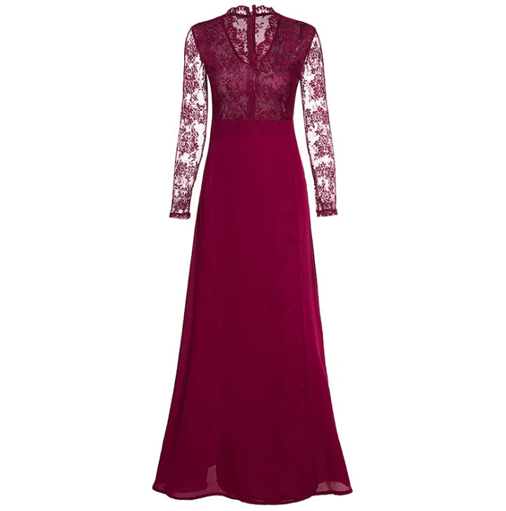 High Waisted Prom Dress