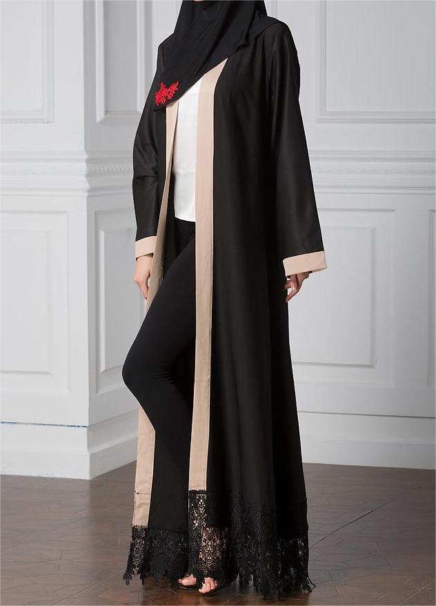 Women's Lace Cardigan Gown Dress