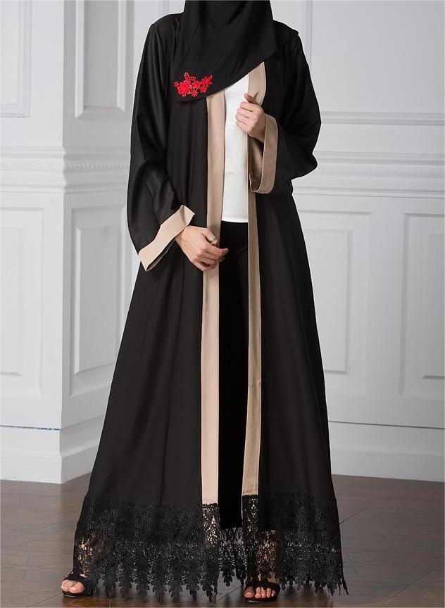 Women's Lace Cardigan Gown Dress