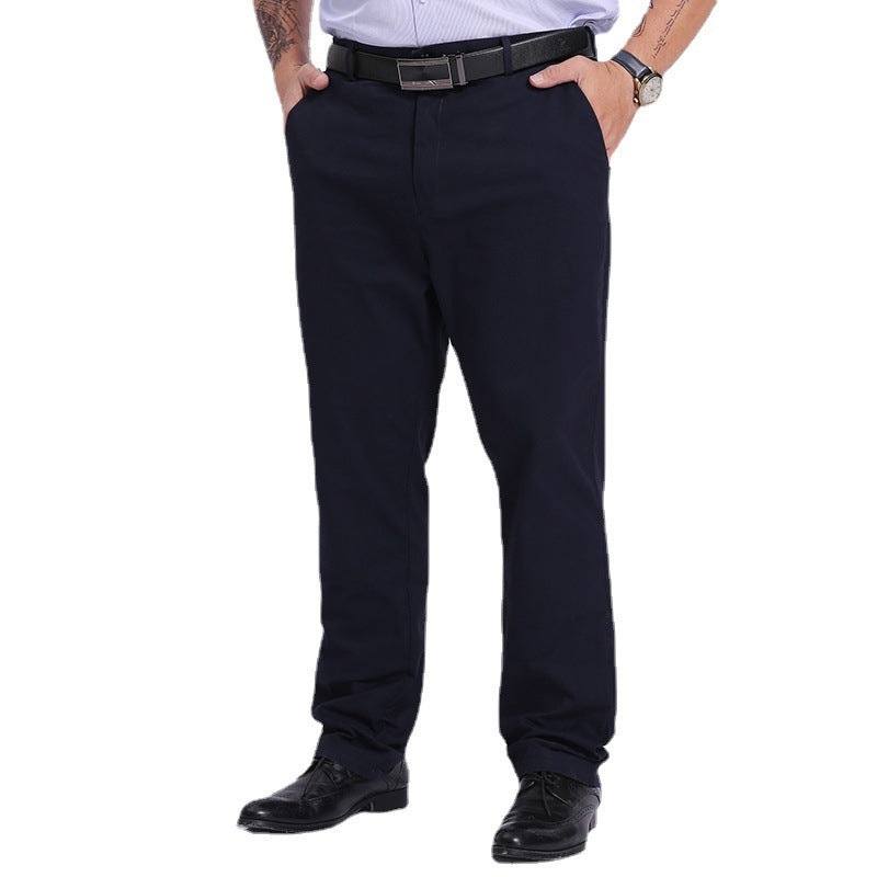 Fat Man Summer Oversized Casual Trousers Men's Business Leisure